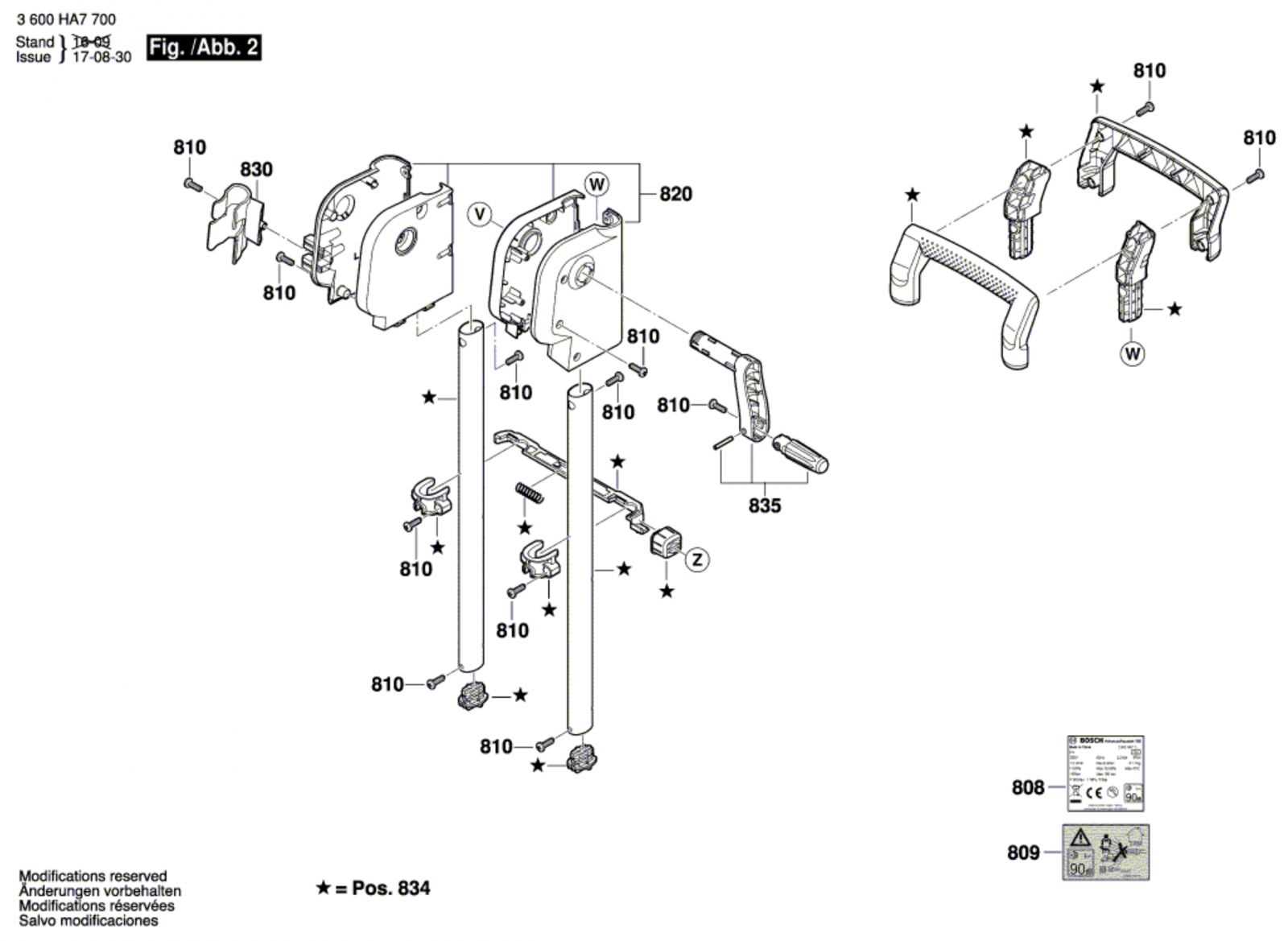 bosch vision 500 series washer parts diagram