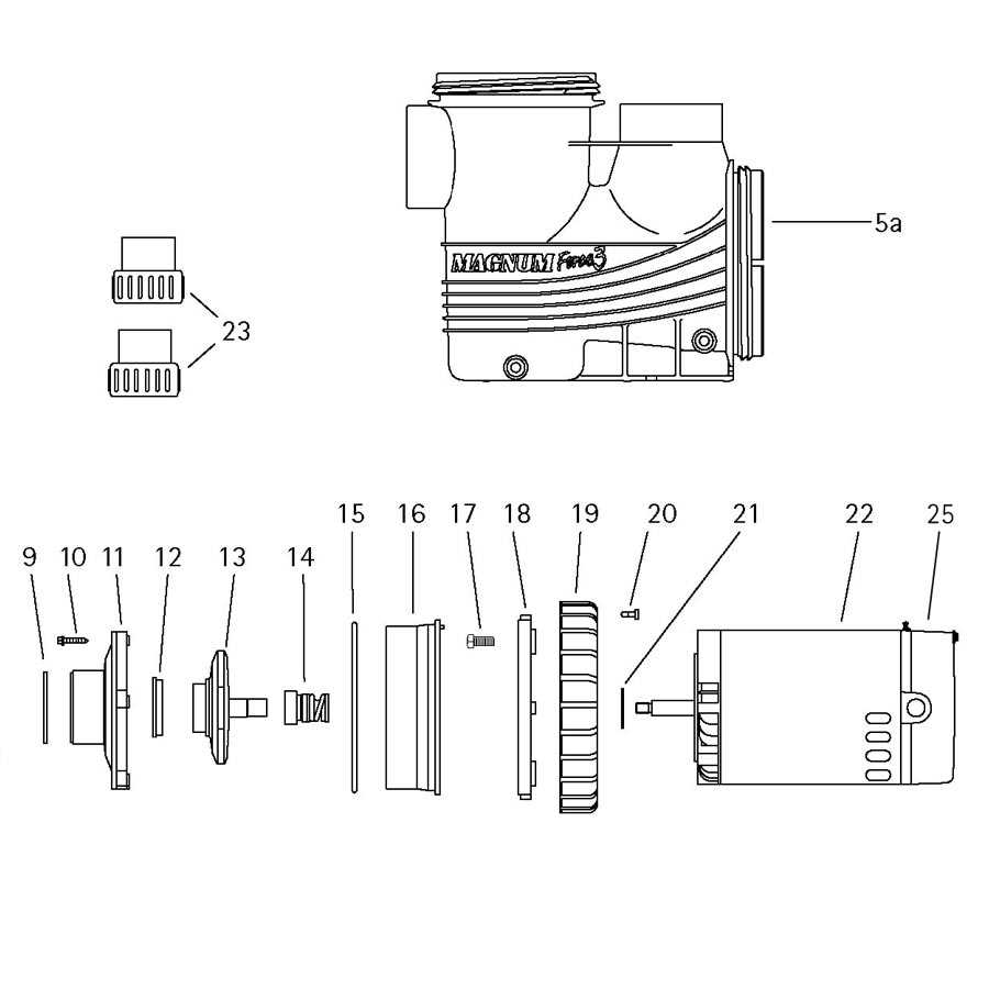 jacuzzi pool pump parts diagram