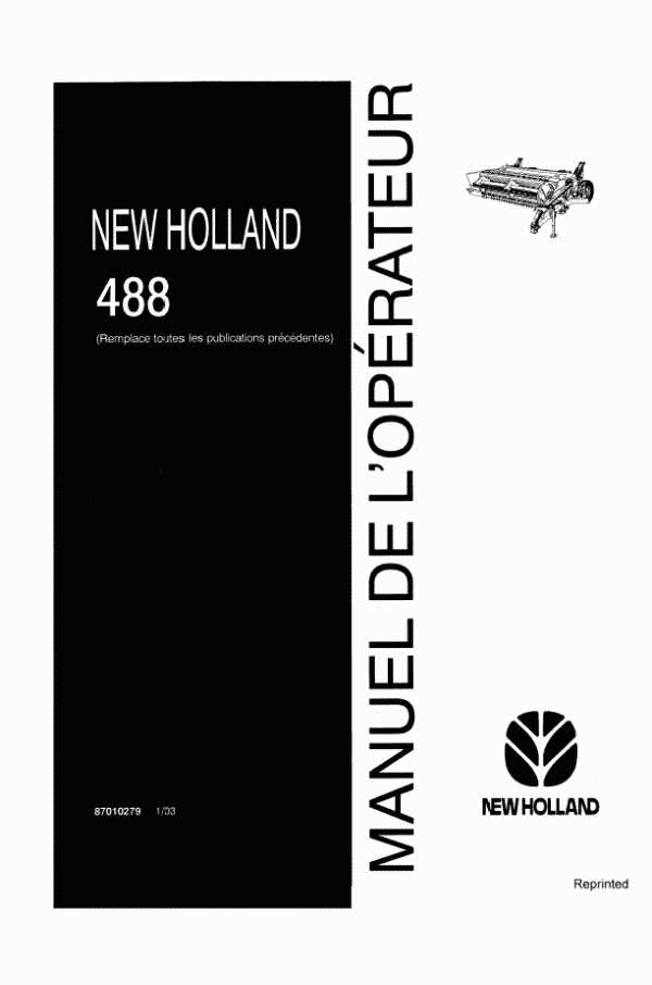 new holland 1475 haybine parts diagram