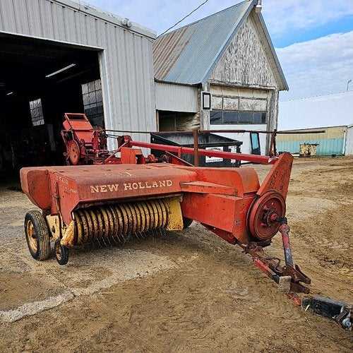 new holland 269 baler parts diagram