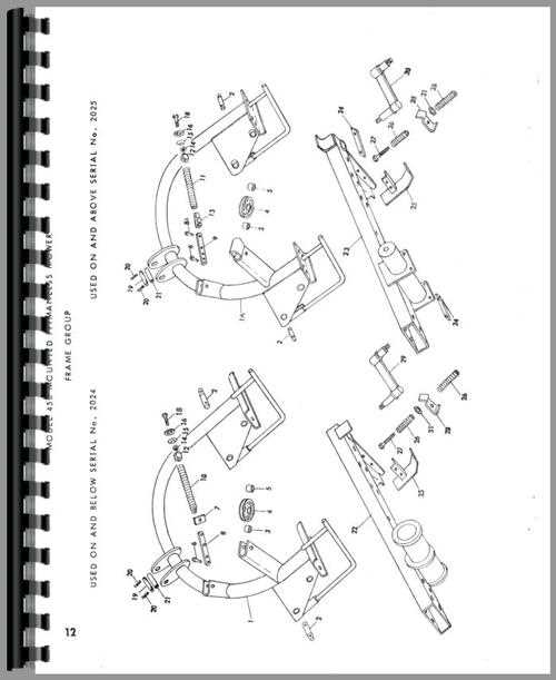 new holland 499 parts diagram