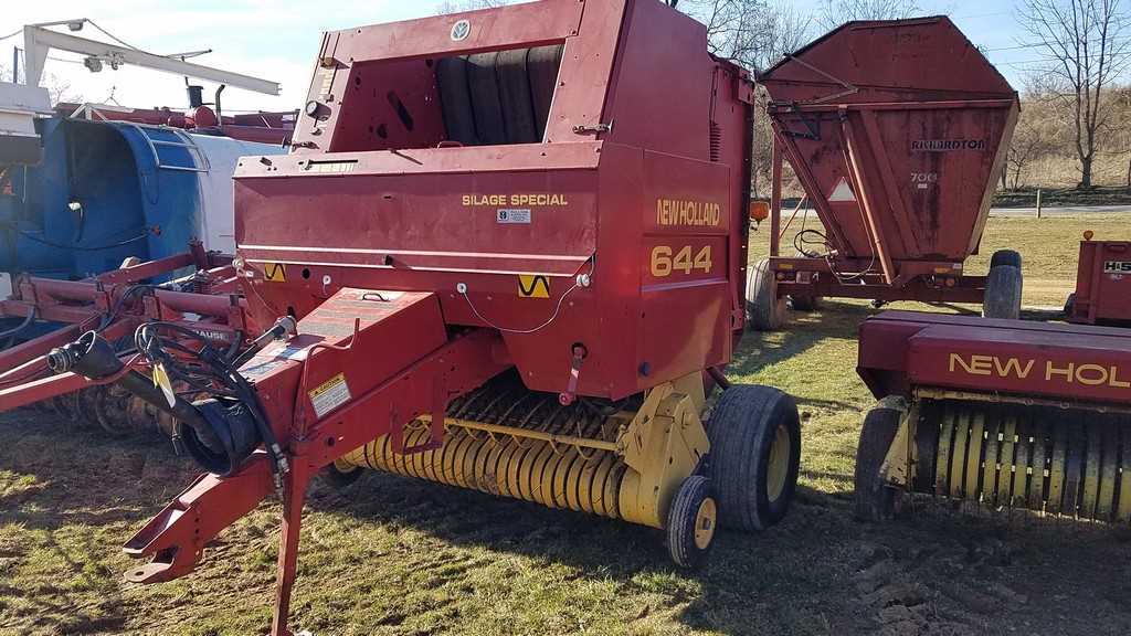 new holland 644 baler parts diagram