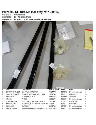 new holland br7060 parts diagram