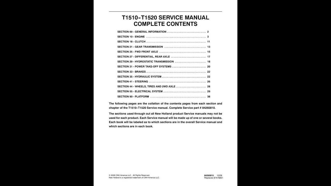 new holland t1520 parts diagram