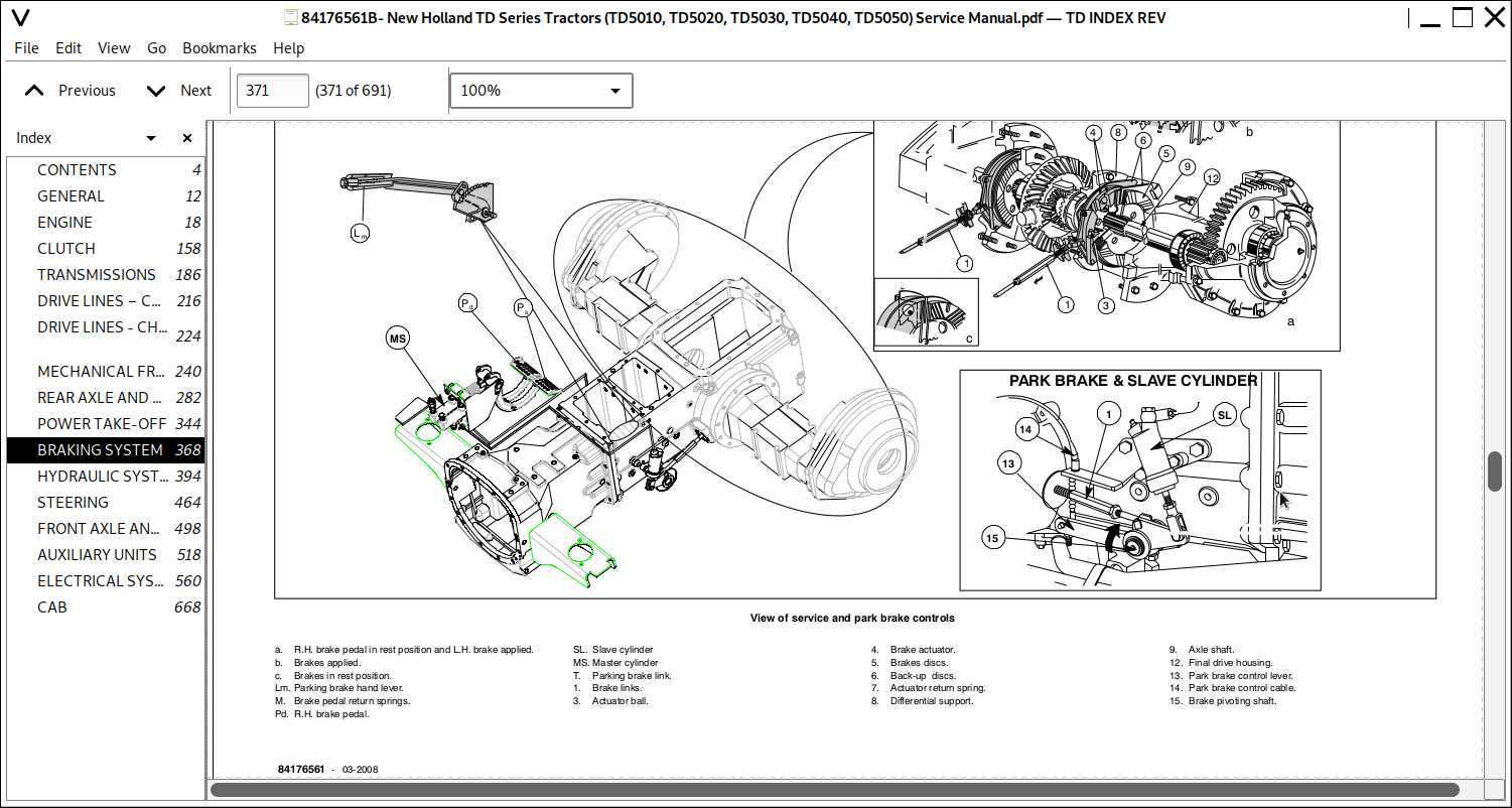 new holland td5050 parts diagram