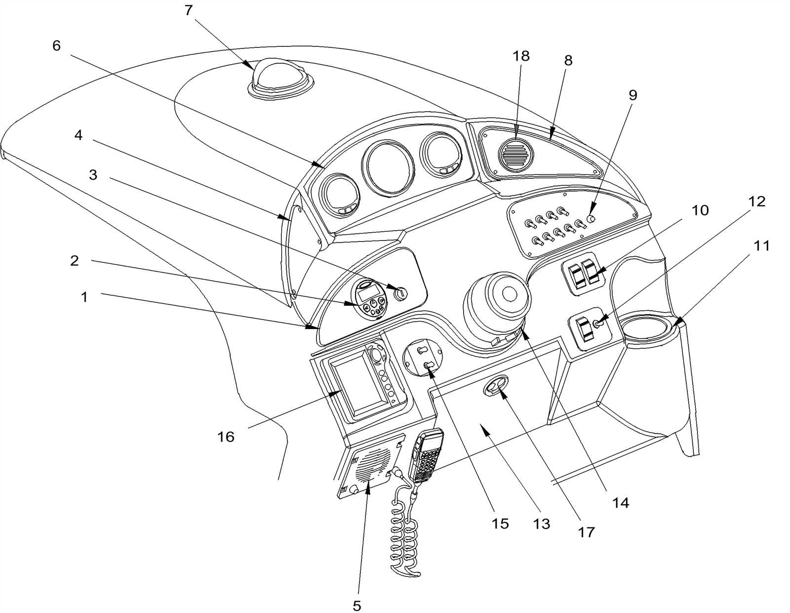 bimini top parts diagram