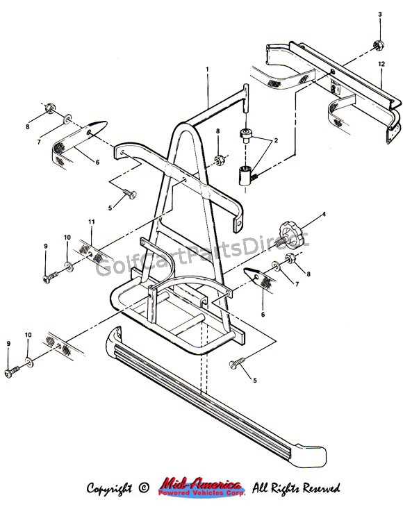 1991 club car parts diagram