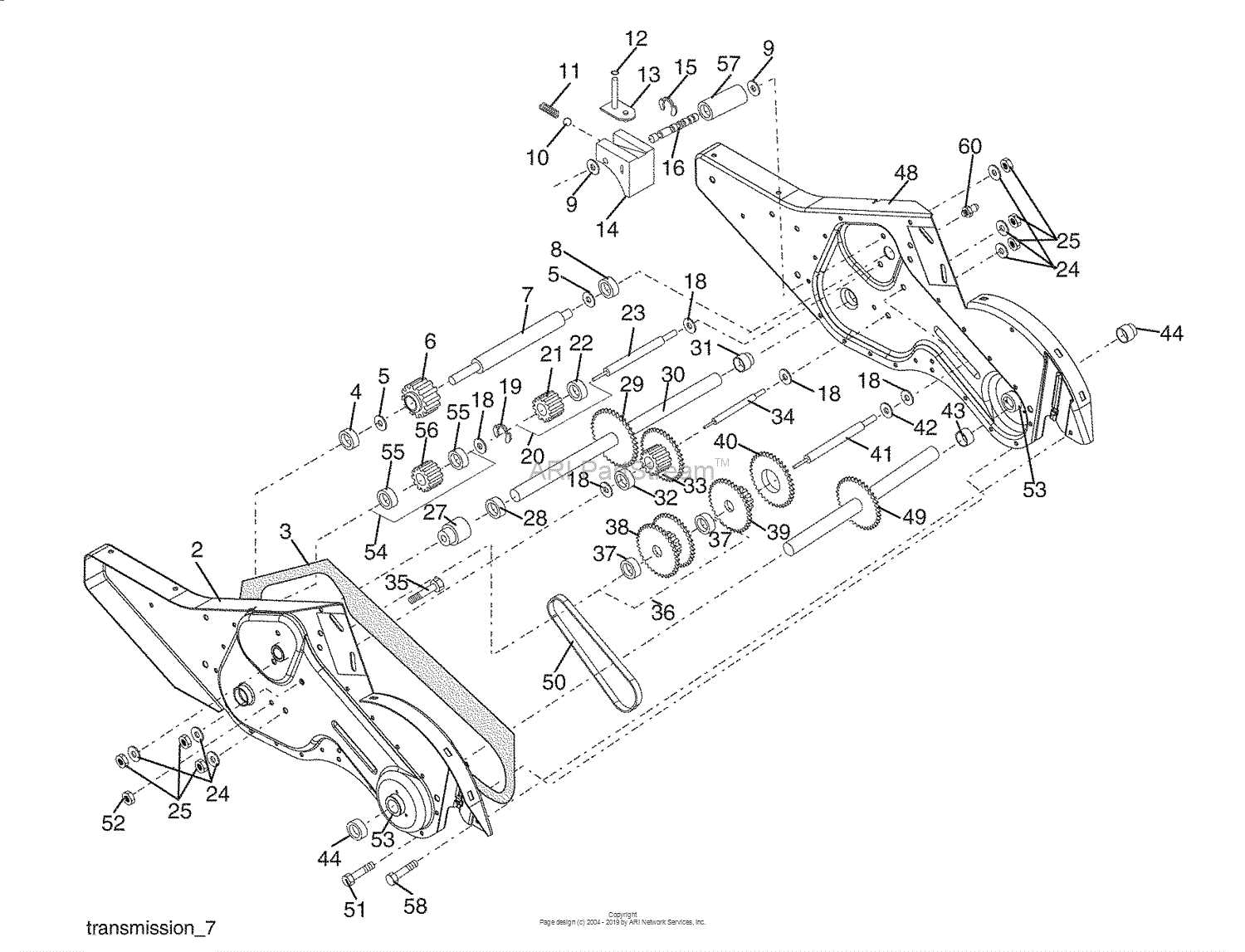 dsh 700 parts diagram