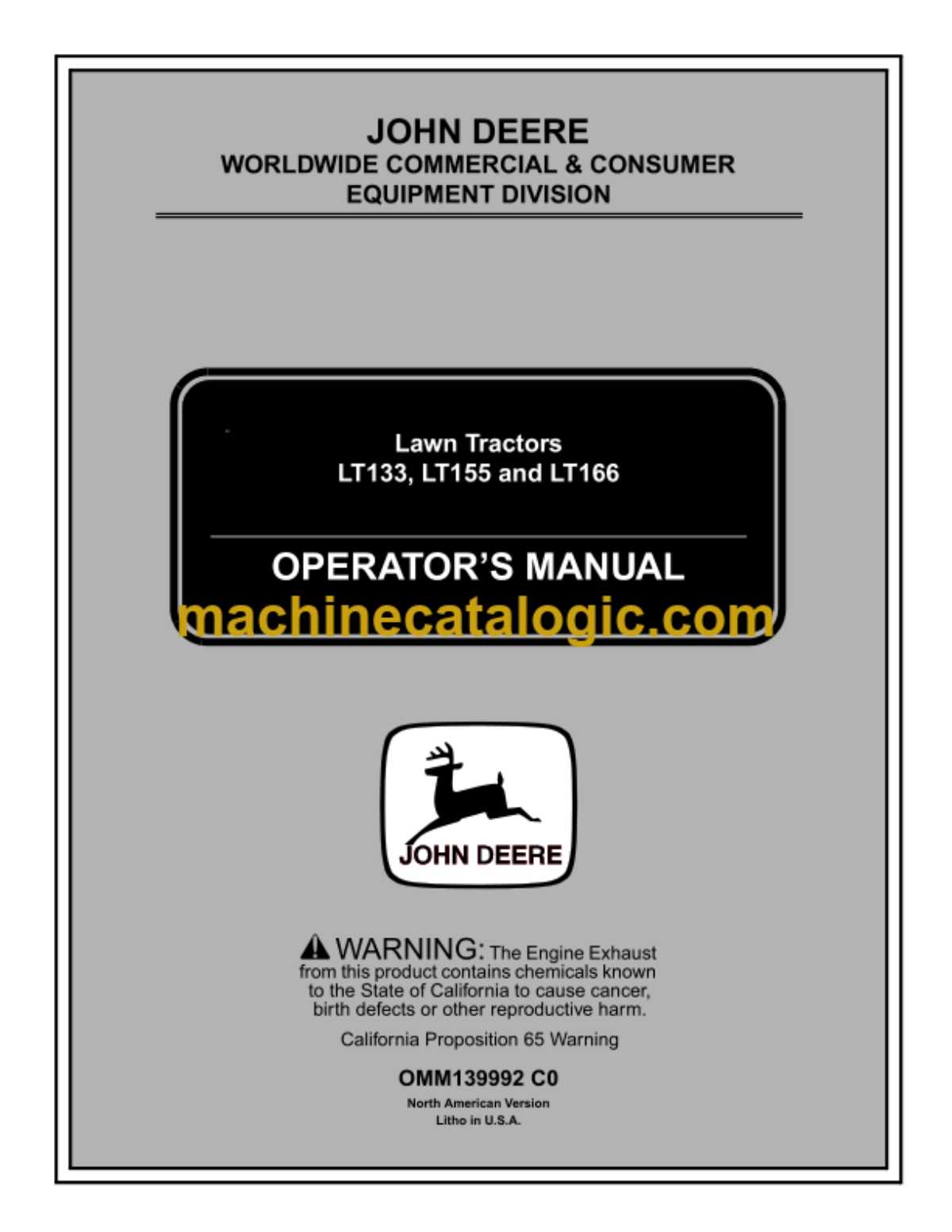 lt133 parts diagram