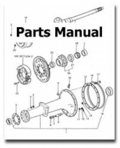 ford 4600 tractor parts diagram