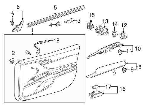 2018 toyota camry parts diagram