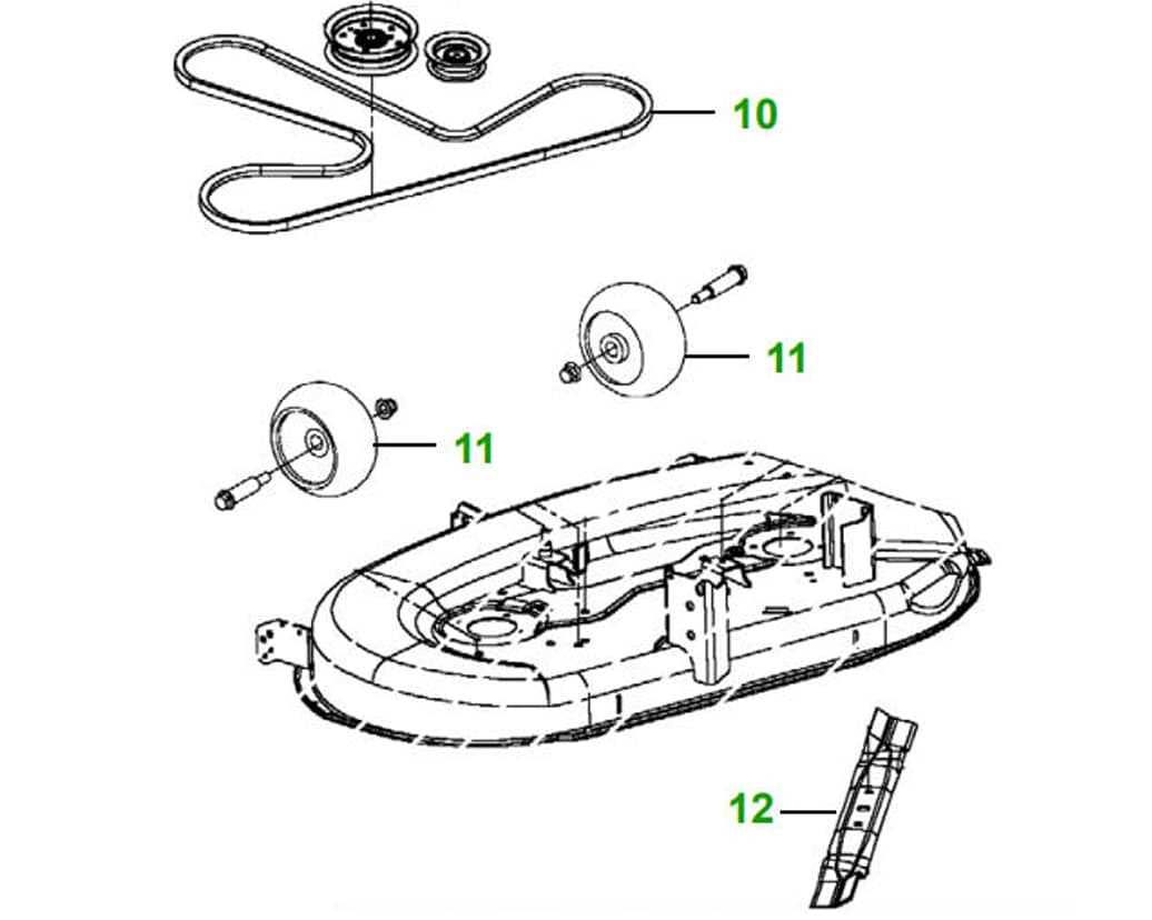 john deere 116 parts diagram