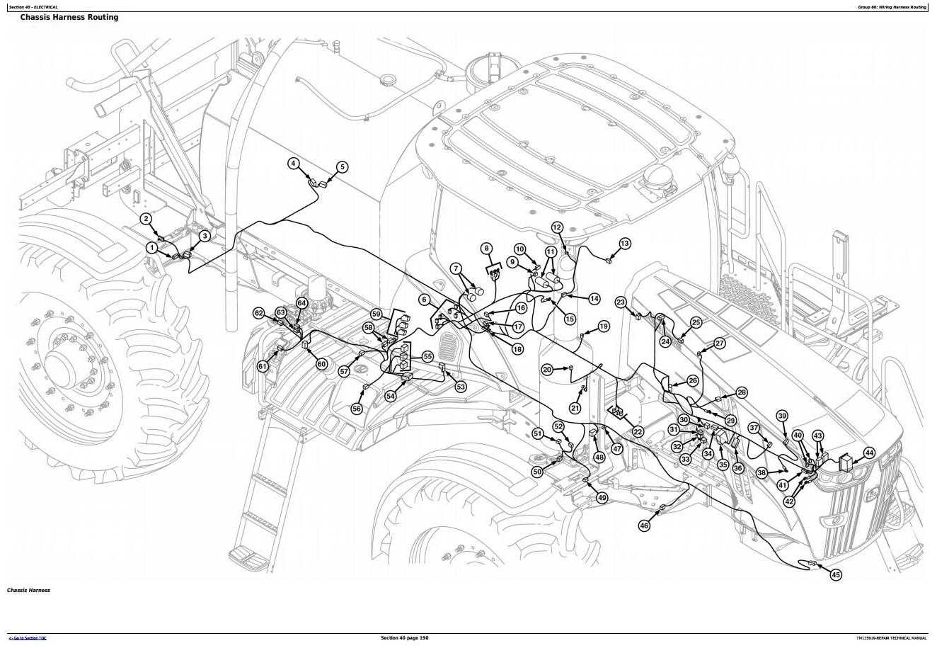 john deere sprayer parts diagram