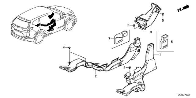 2017 honda crv body parts diagram