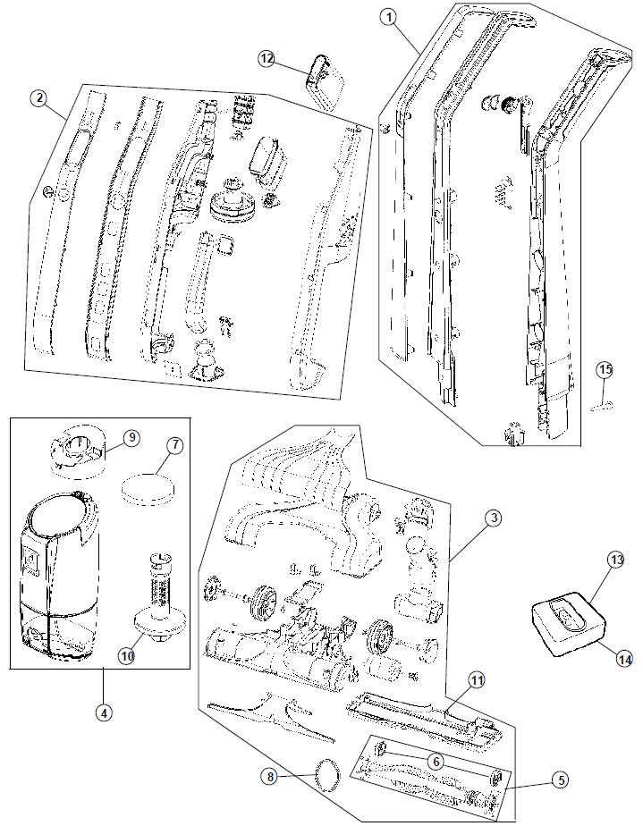 hoover windtunnel vacuum parts diagram