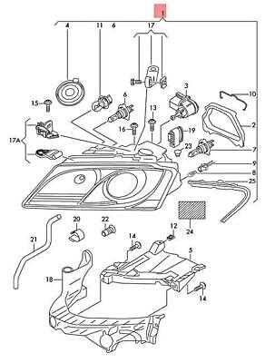 audi a5 parts diagram