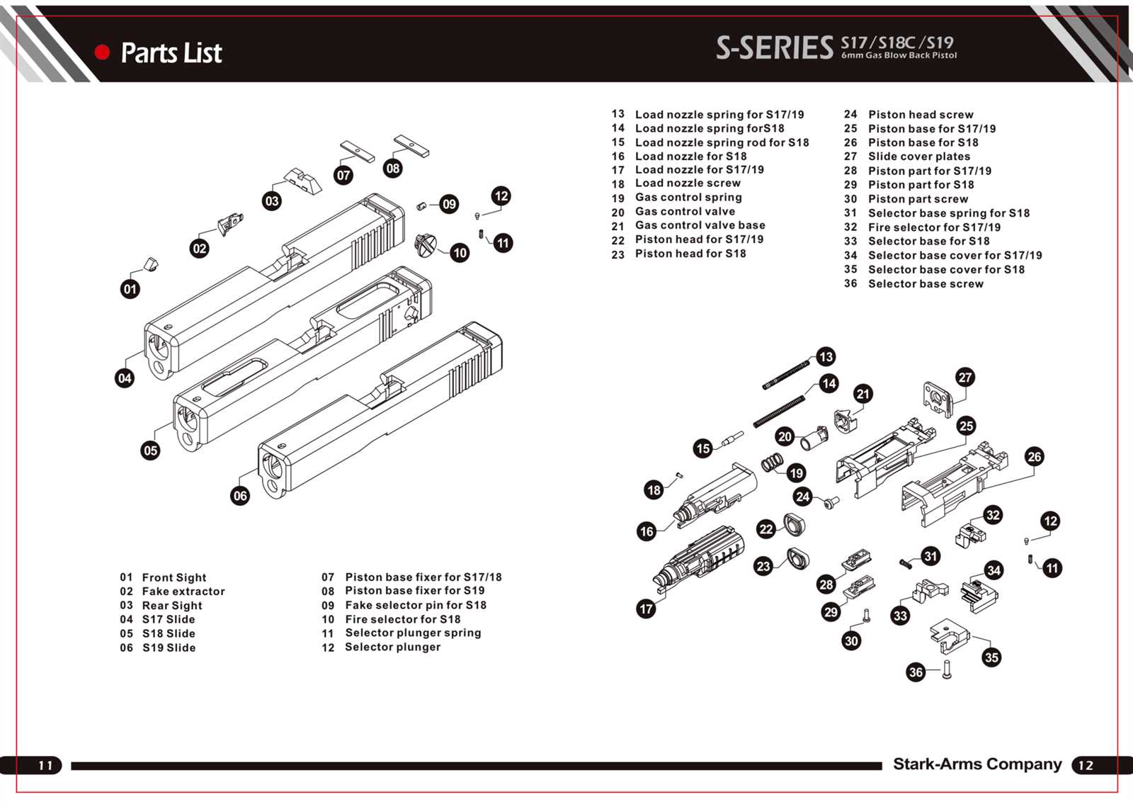 hk416 parts diagram