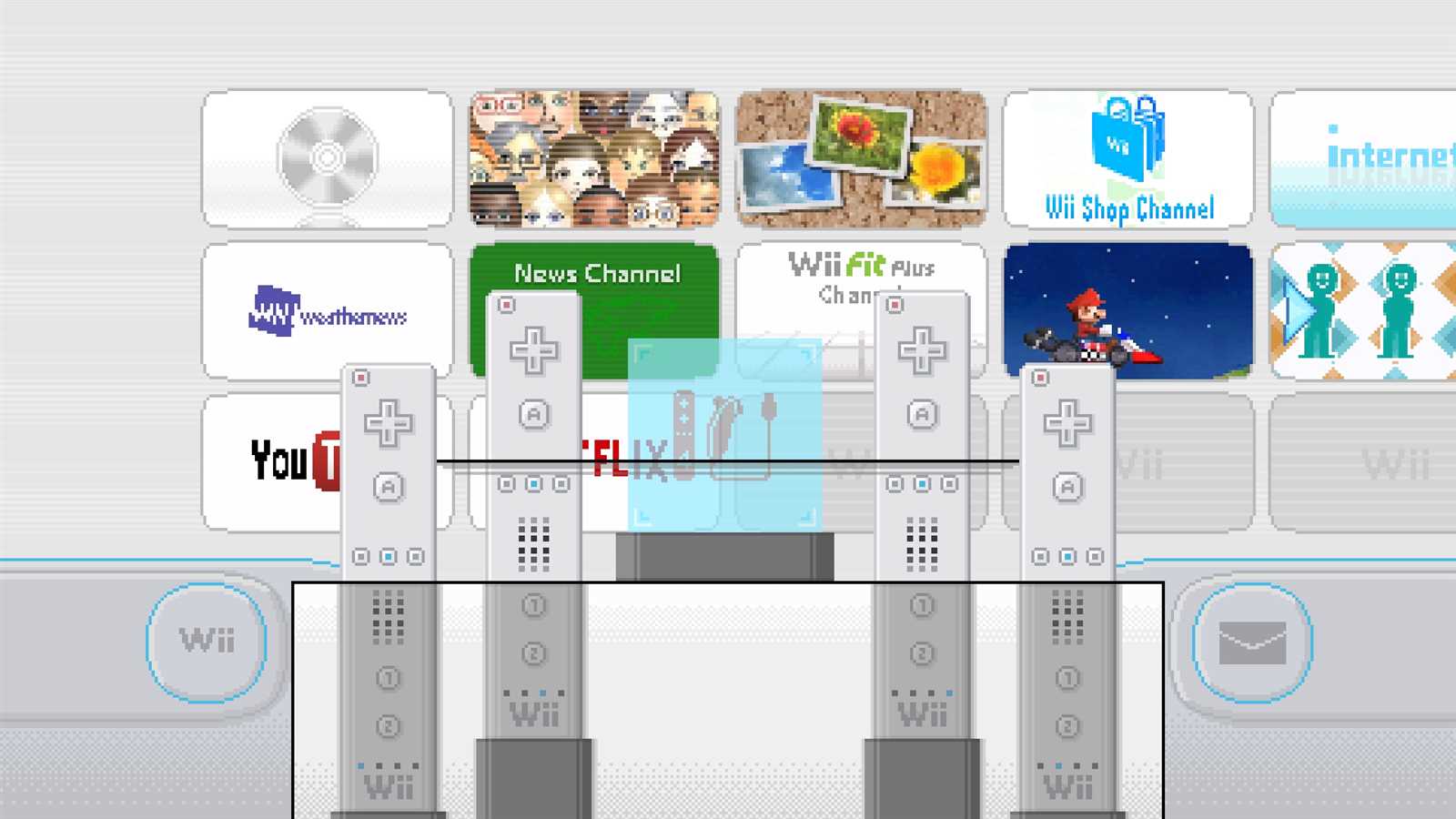 nintendo wii parts diagram