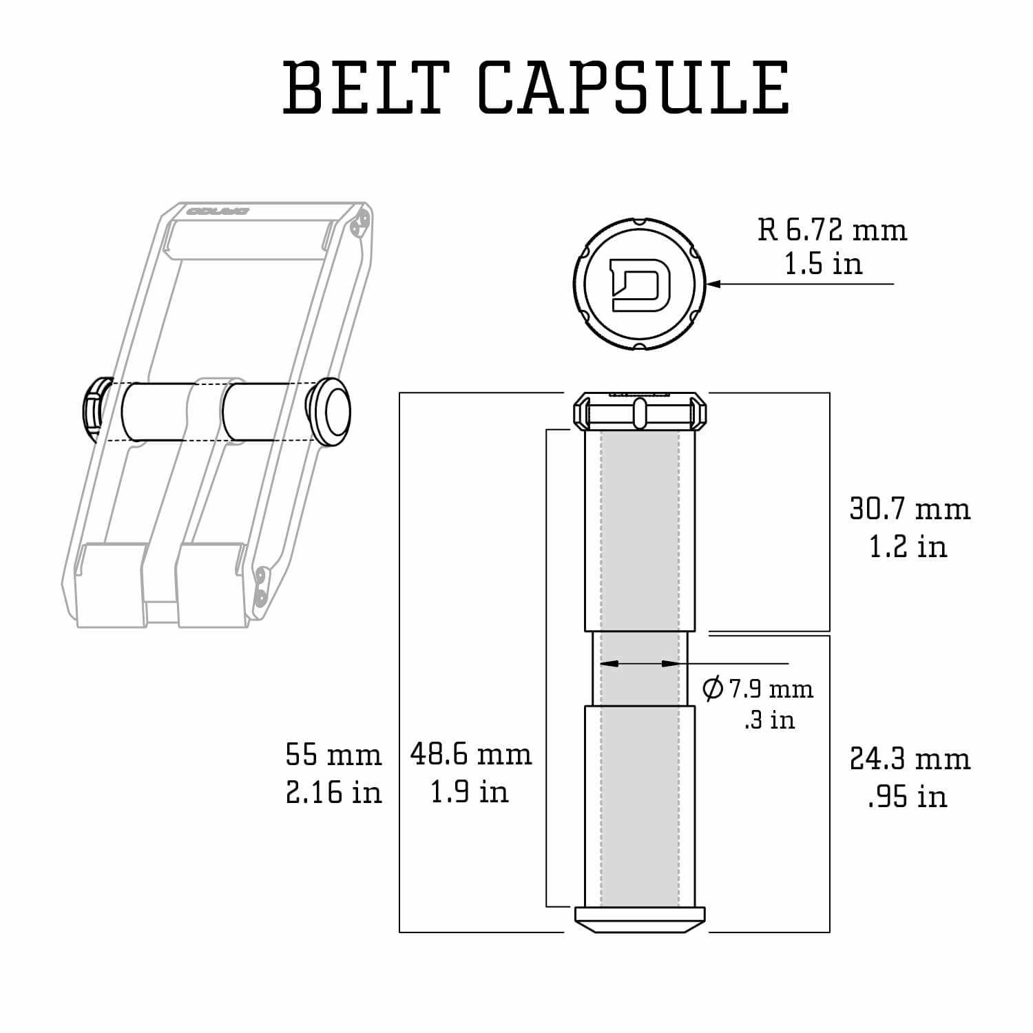 belt buckle parts diagram