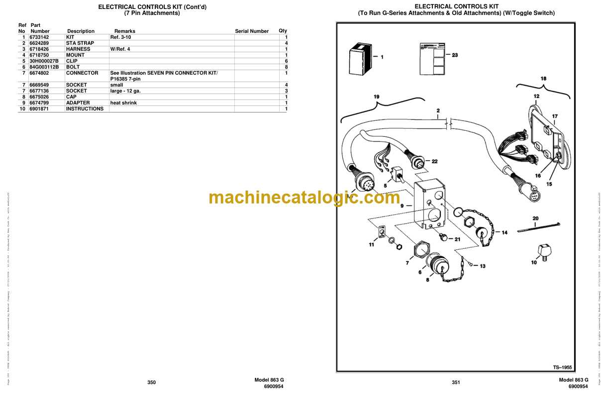 bobcat 463 parts diagram