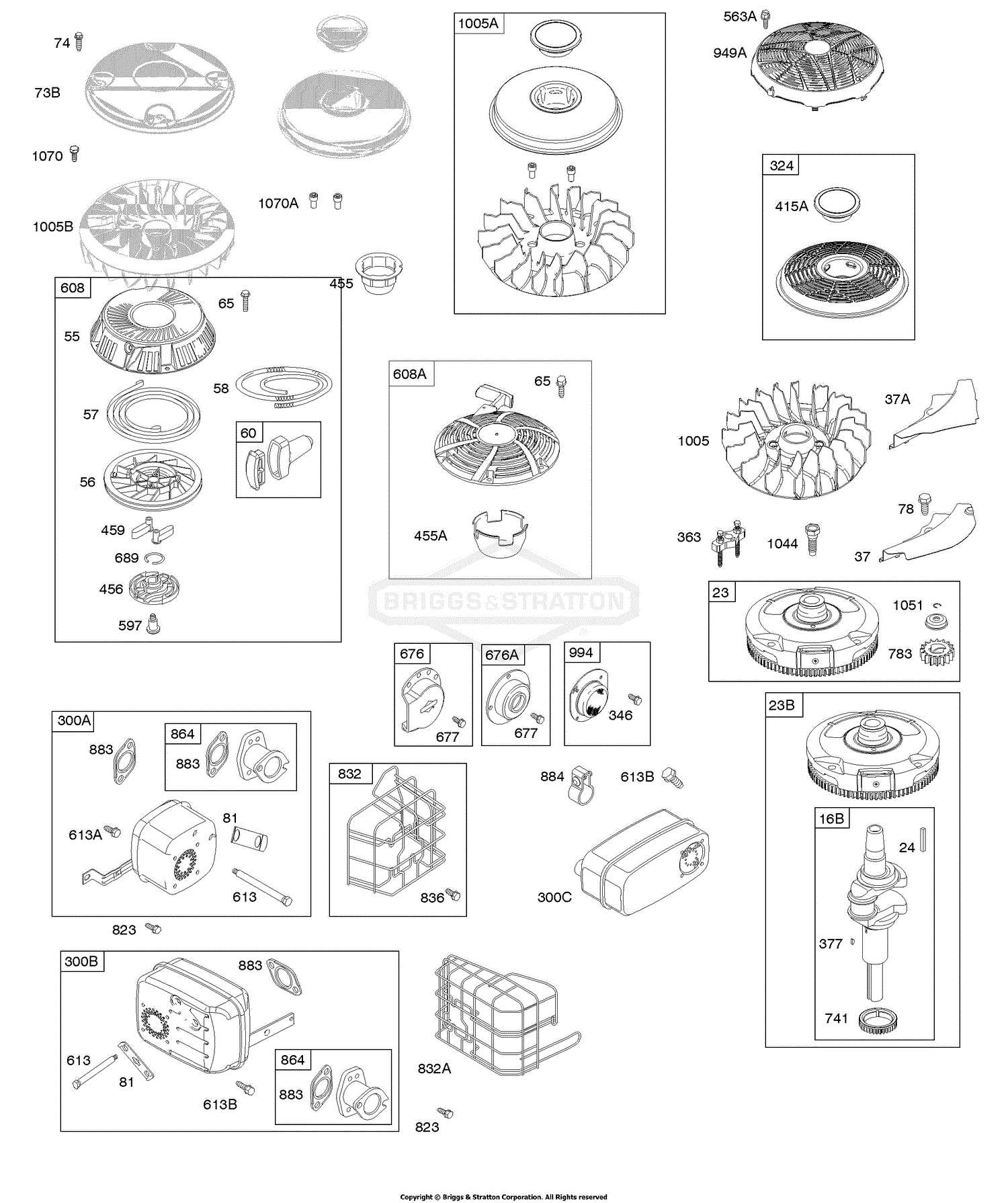 briggs and stratton 31g777 parts diagram