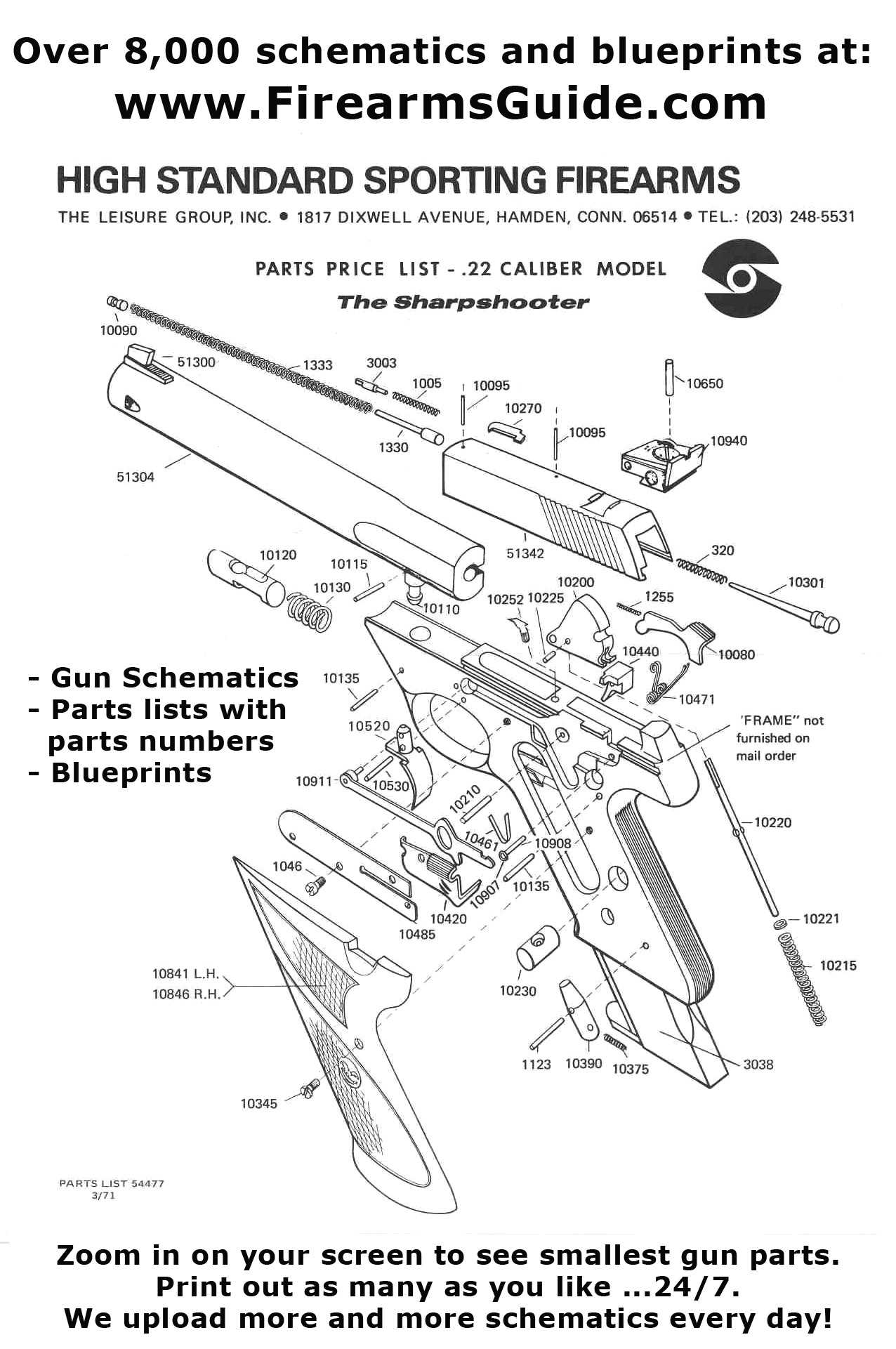 crosman legacy 1000 parts diagram