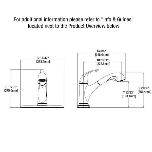 glacier bay kitchen faucet parts diagram