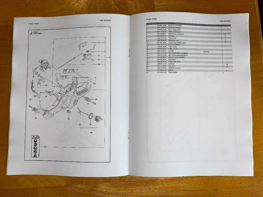 562xp parts diagram