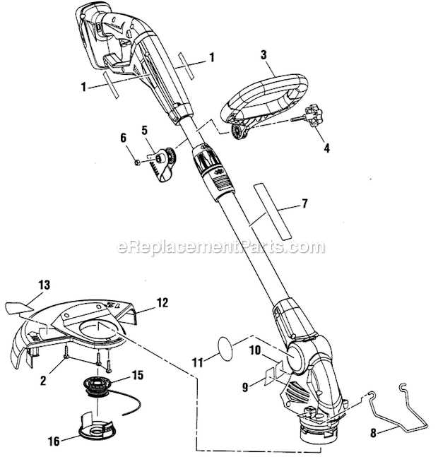 craftsman 4 cycle weed eater parts diagram