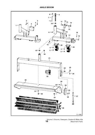 bobcat sweeper parts diagram