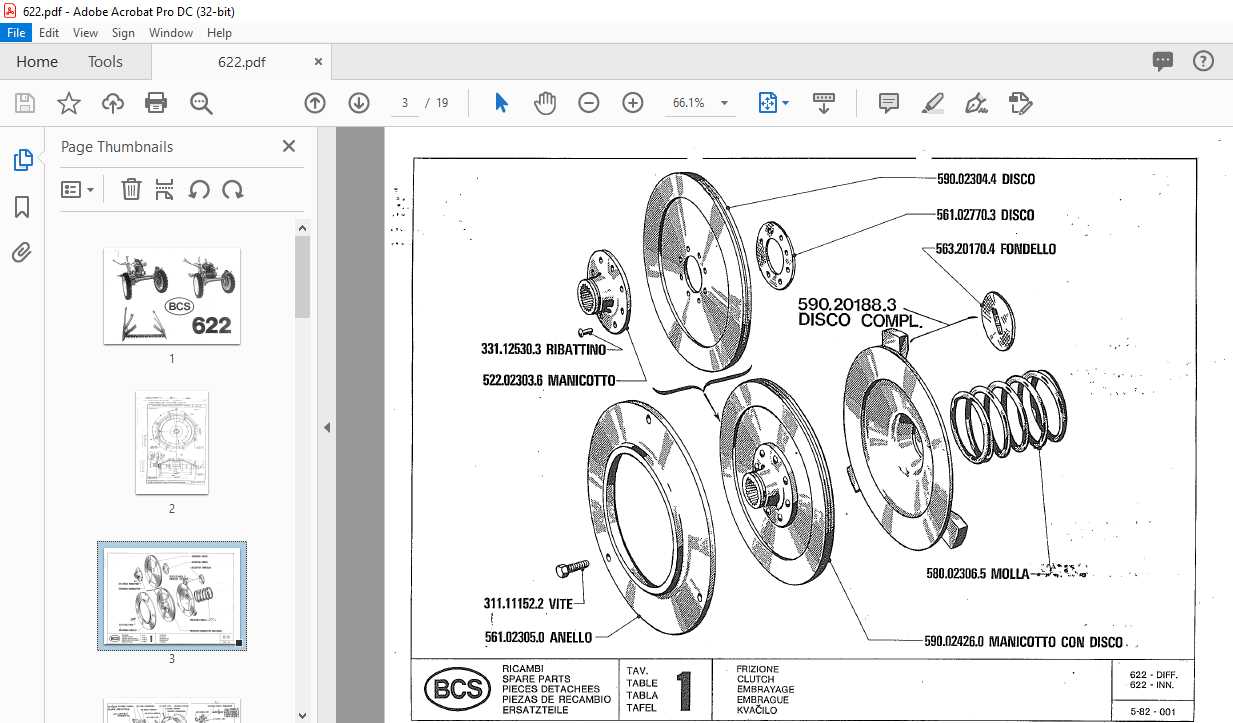 bcs parts diagram