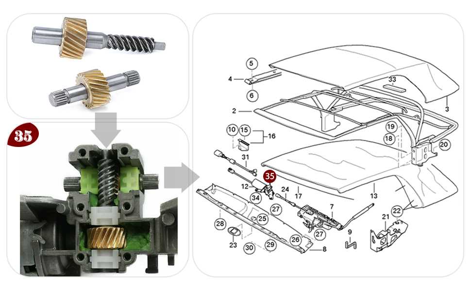 bmw e36 convertible parts diagram