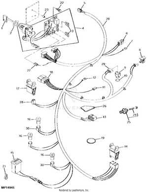 john deere 345 engine parts diagram