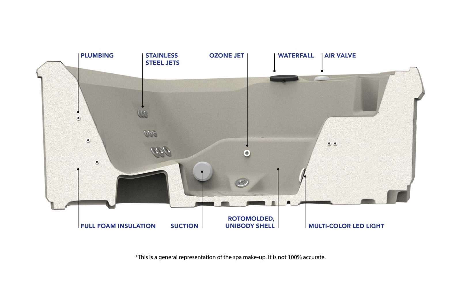 freeflow spa parts diagram