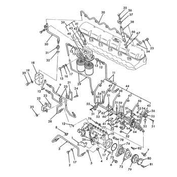 exploded view ford 4.6 engine parts diagram