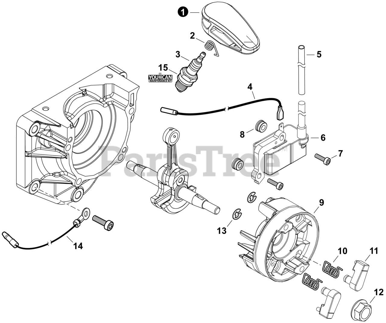 echo backpack blower parts diagram