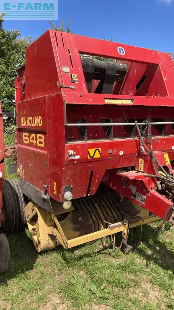 new holland 648 round baler parts diagram