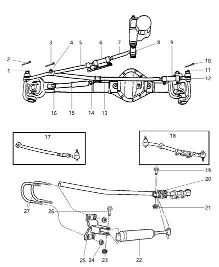 dodge ram 3500 steering parts diagram