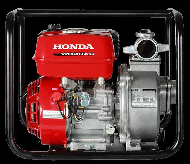 honda wb20x water pump parts diagram