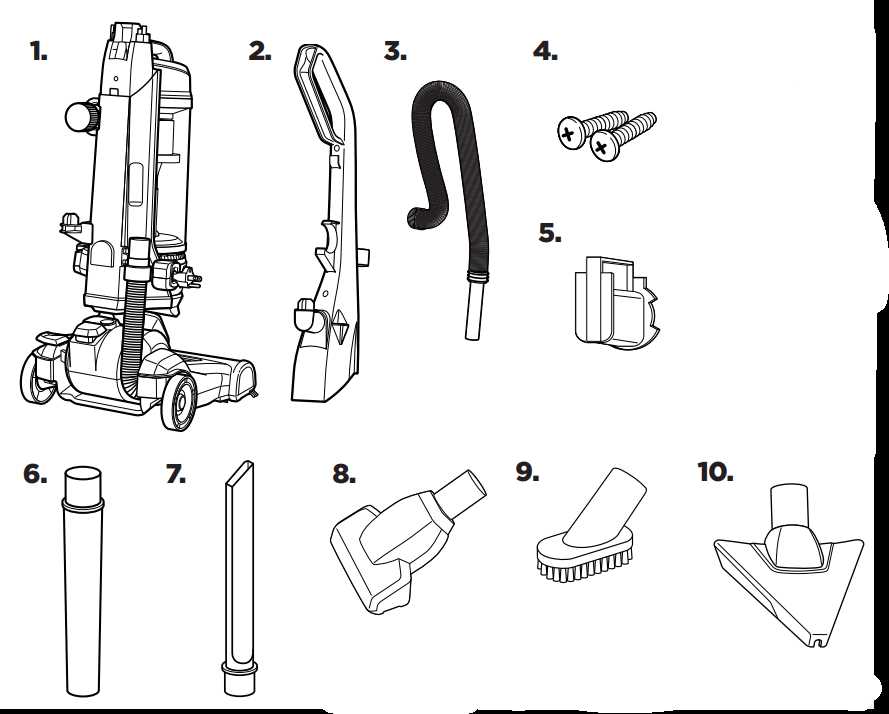 bissell cleanview parts diagram