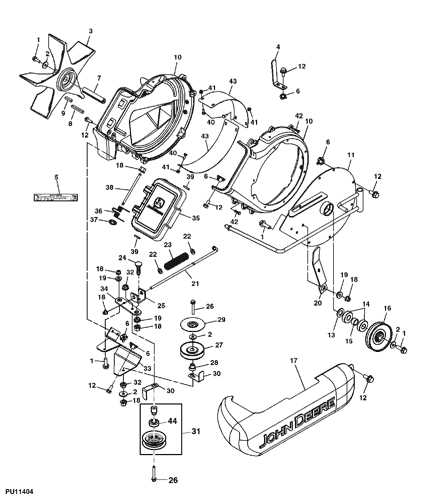 john deere 48c deck parts diagram