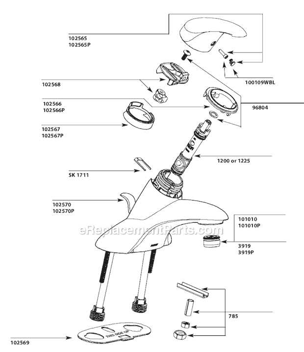 moen brantford faucet parts diagram