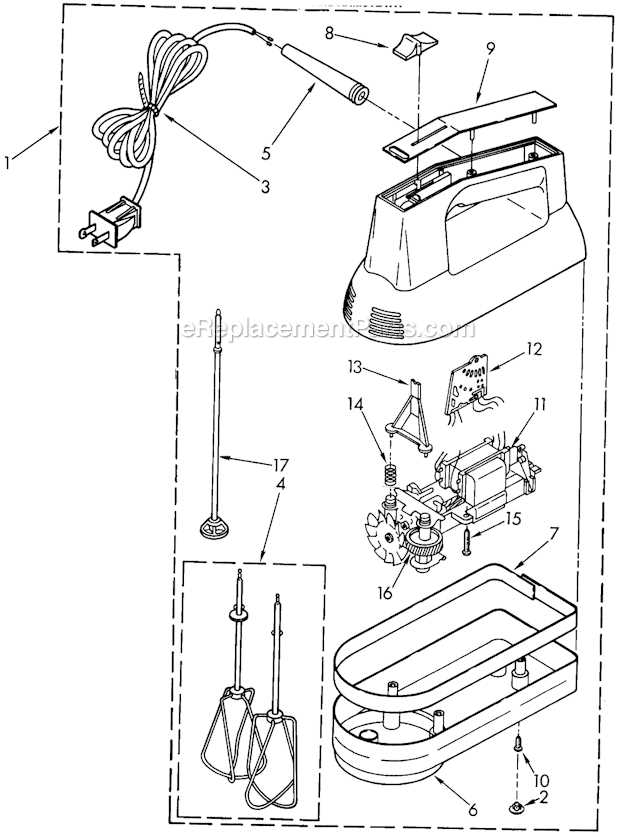 kitchenaid parts diagram