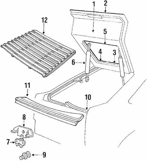 ford escort parts diagram