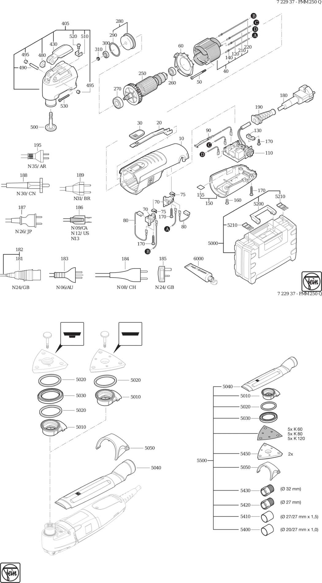 fein multimaster parts diagram