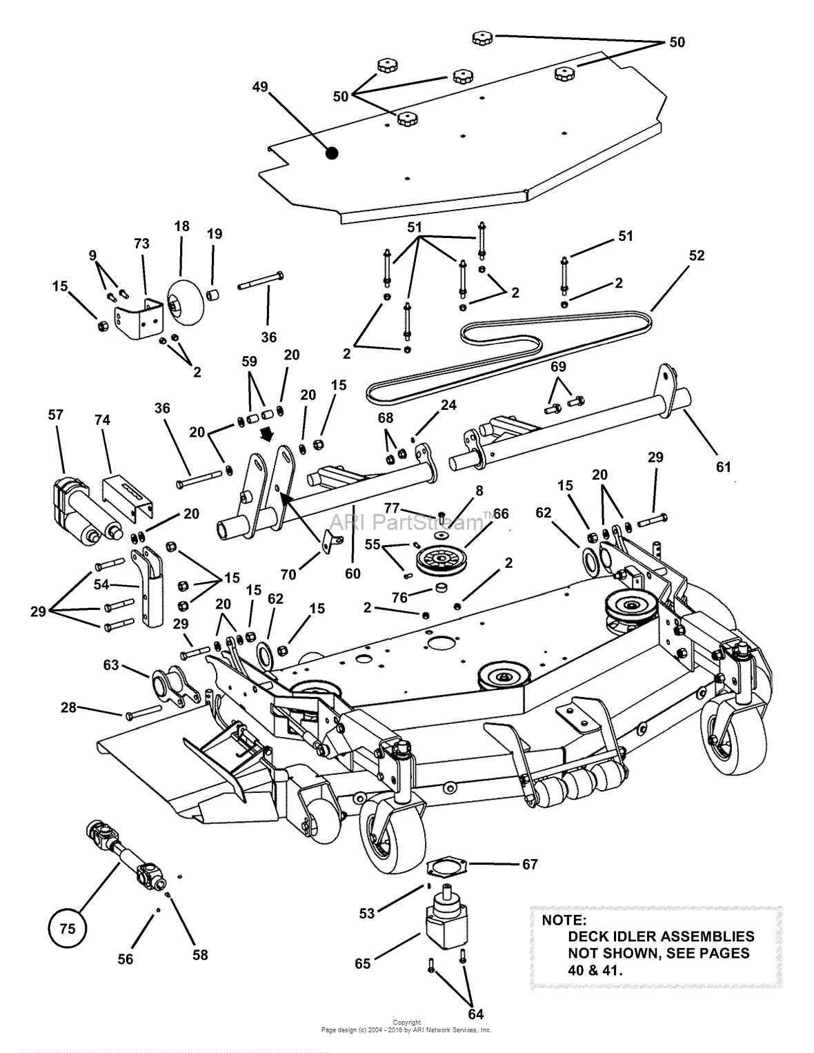 kubota z122rkw 42 parts diagram