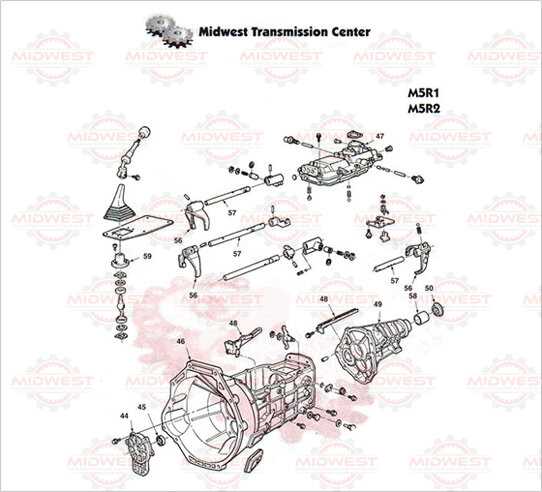 ford f150 transmission parts diagram