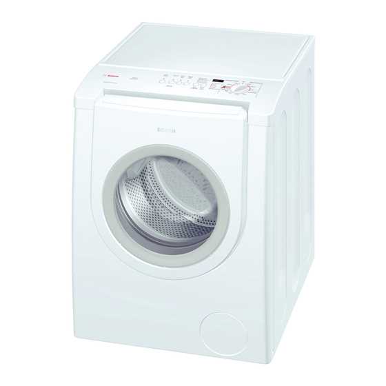 bosch nexxt 500 series washer parts diagram