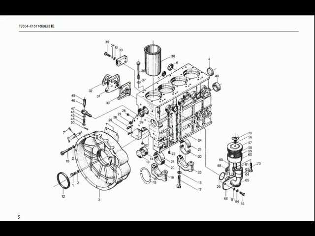 foton tractor parts diagram