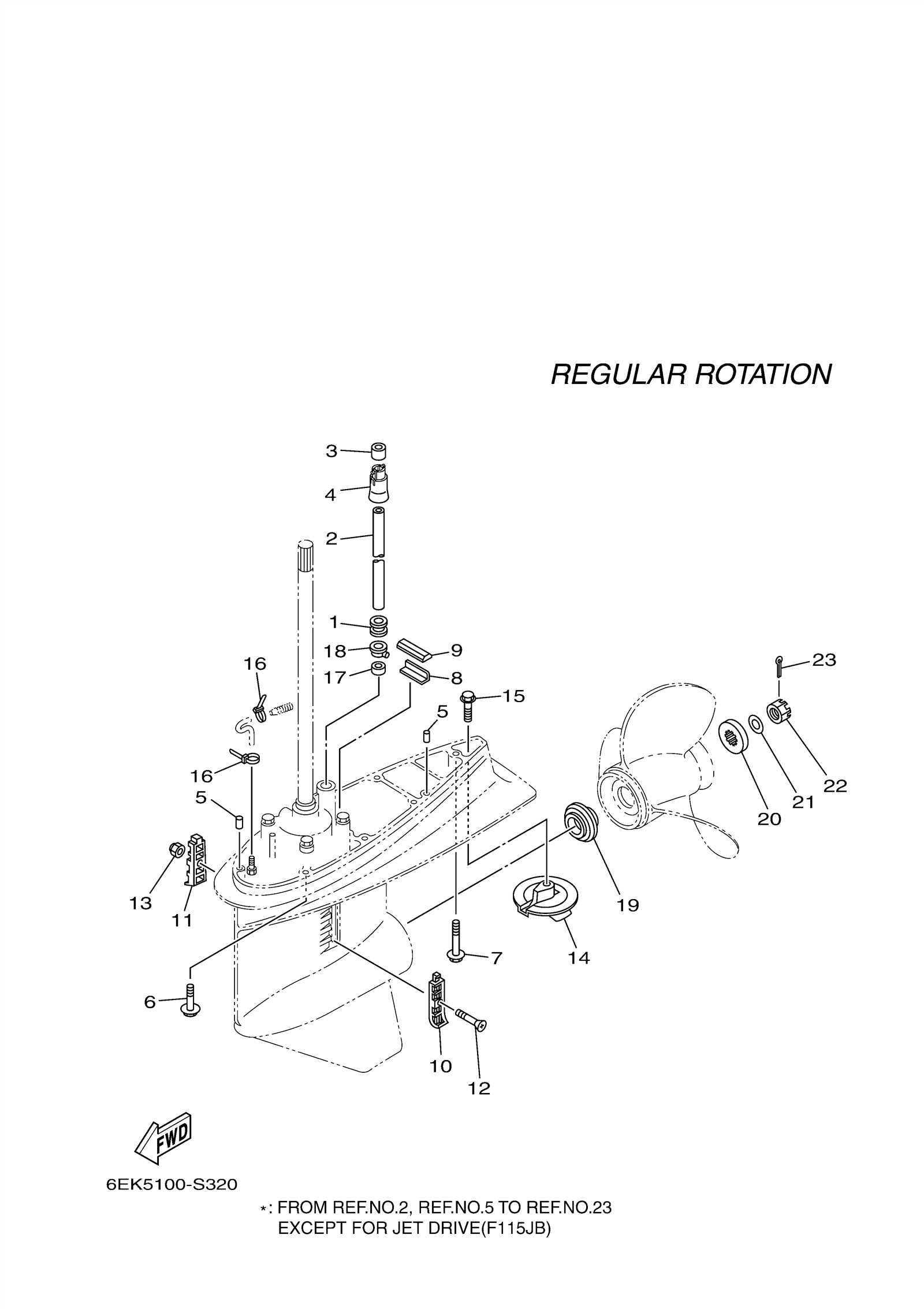 outboard jet parts diagram